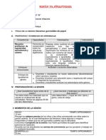 Sesion de Aprendizaje Guirnaldas de Papel - Matematicas