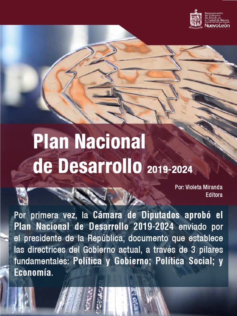 Plan Nacional de Desarrollo 2019 2024 NVO 2 PDF México Corrupción