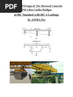 PSC Box Girder Bridge Design in IRC