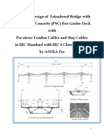 Extradosed Cable Stayed Bridge Design in IRC