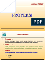 3 Konstruksi Geometris Gambar Teknik 4 Proyeksi