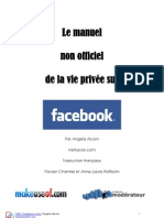 Le manuel non officiel de la vie privée sur Facebook