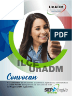 ConvocatoriaUnADM ILCE 16-10-2018