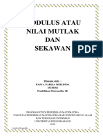 Analisis Kompleks (Modulus Dan Sekawan)