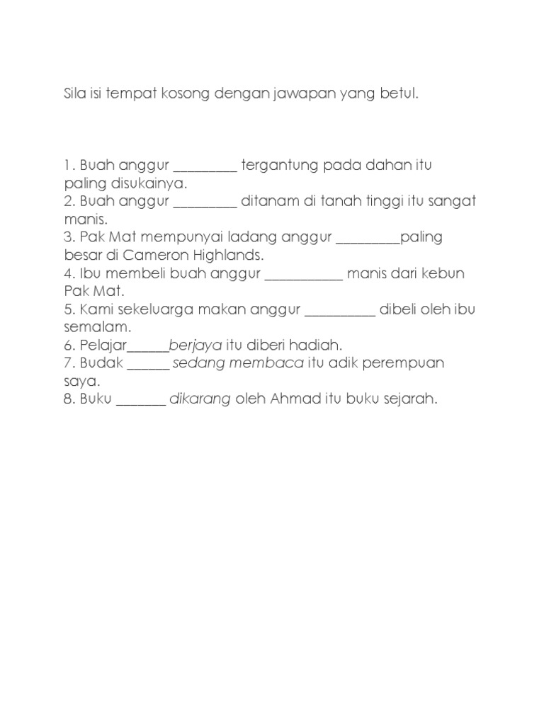 Kata Hubung Pancangan Relatif Docx