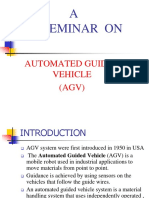 A Seminar On: Automated Guided Vehicle (AGV)