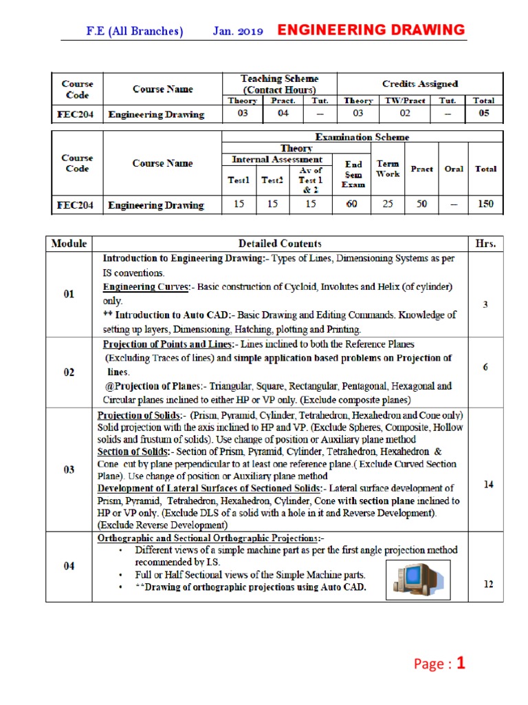 Engineering Drawing Manual 2019 PDF PDF Circle Geometric Shapes