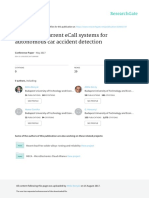 A Review On Current Ecall Systems For Autonomous Car Accident Detection