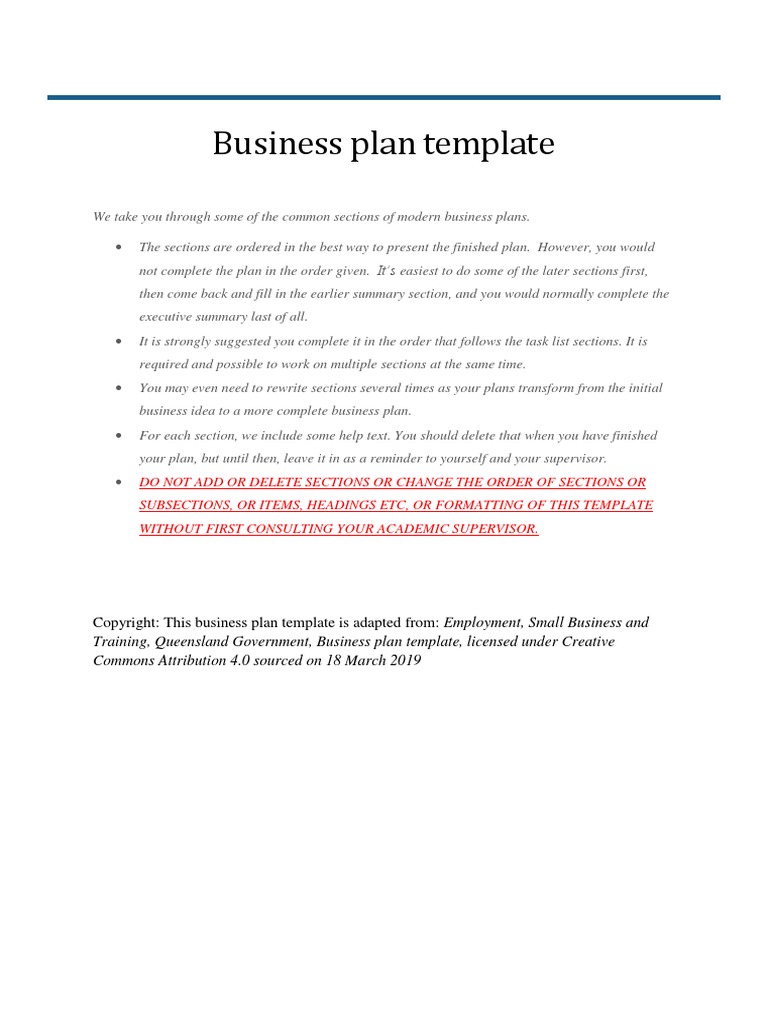 LM7.01 Business Project Template | PDF | Risk Management | Employment