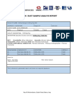 Asbestos inspection report 