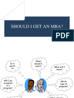 Should I Get An Mba?