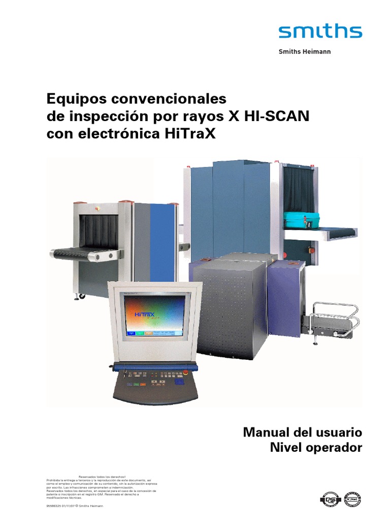 Manual Maquina RX Hitrax Operator PDF | PDF | Enchufes y tomas de ...