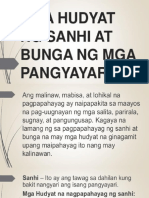 Mga Hudyat NG Sanhi at Bunga