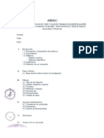 Esquema de Proyecto de Investigación