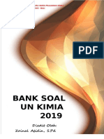 Bank Soal UN Kimia 2019