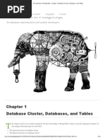 The Internals of PostgreSQL - Chapter 1 Database Cluster, Databases, and Tables