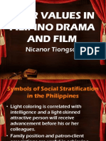 Four Values in Filipino Drama and Film: Nicanor Tiongson