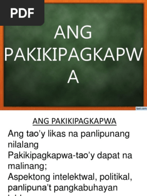 Mga Paraan Upang Mapaunlad Ang Pakikipag Ugnayan Sa Kapwa