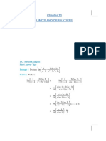 Limits and Derivatives Explained