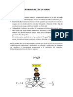 Ley de Ohm: problemas y ejercicios resueltos