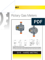 Rotary Gas Meters: G16 - Hard Metric
