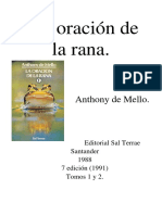 Anthony de Mello - Libro La oracion de la rana.docx