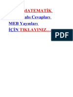 Sınıf Matematik Ders Kitabı Cevapları MEB Yayınları