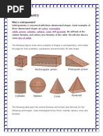 Compilation in Solid Geometry