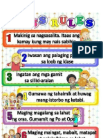 Tagalog class rules