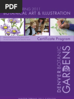 Download Catalog for WinterSpring 2011 courses in the Certificate in Botanical Art and Illustration Program at Denver Botanic Gardens by Mervi Hjelmroos-Koski SN41725692 doc pdf