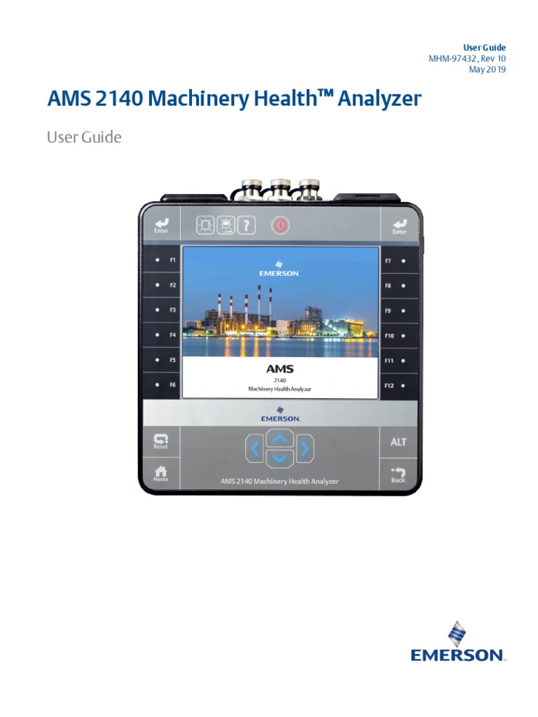 User Guide Ams 2140 Machinery Health Analyzer User Guide en 39468 PDF