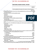 Class 10th Maths Probability (5)(1)