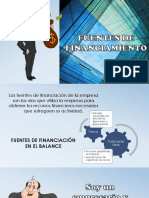 Fuentes de Financiamiento