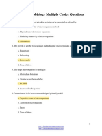 Food Microbiology MCQS With Answers Key for PFA