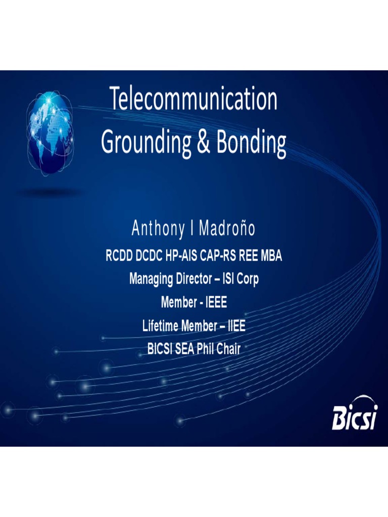 Grounding & Bonding Synopsis PDF Electricity