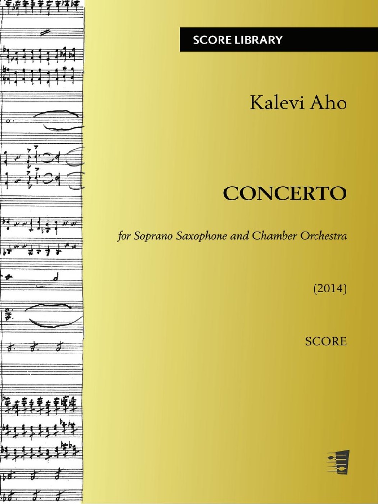 Kalevi Aho Concerto PDF