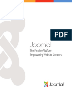 Joomla!: The Flexible Platform Empowering Website Creators