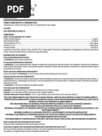 Posologia do Sulfato Ferroso | PDF | Farmacêutico | Ferro