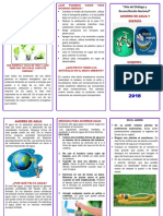 Triptico de Ahorro de Agua y Energia