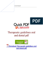 Therapeutic Guidelines Oral and Dental PDF
