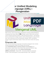 Belajar Unified Modeling Language