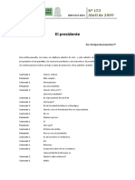 El Presidente-Enrique Buenaventura PDF