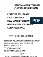 MENDAPATKAN TANAMAN TOLERAN TERHADAP STRESS LINGKUNGAN - Setelahmid1