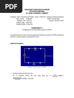 Laboratorio 1 - Ciclo Rankine