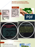 Grupo 6 - Sostenibilidad Ecologica Como Justicia Intergeneracional