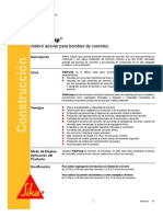 Aditivo para Bombeo de Concreto Sikapump