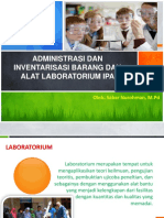 Administrasi Dan Inventarisasi Barang Dan Alat Laboratorium Ipa