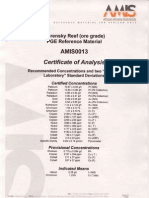 AMIS0013 Certificate