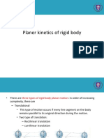 Planer Kinetics of Rigid Body