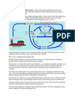 Pengertian Dan Proses Siklus Sulfur